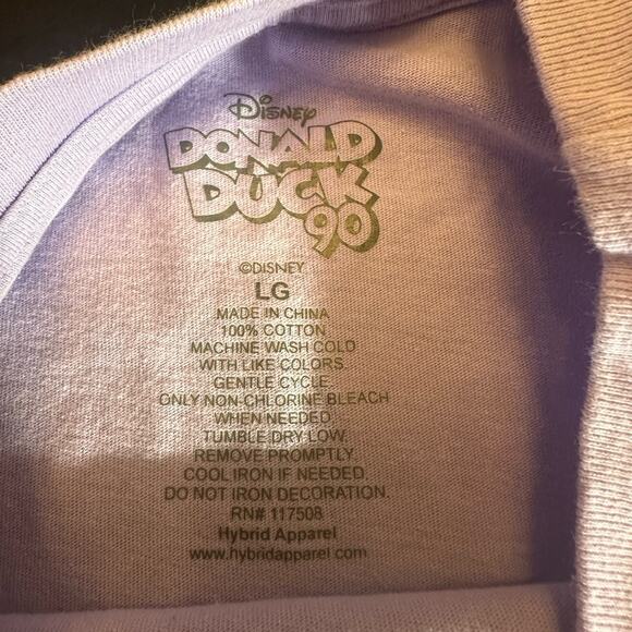 Disney Donald Duck Pose Women's T-Shirt - BoxLunch Exclusive Size XL - Picture 2 of 5